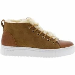 Blackstone Baskets femme Mid Sneaker - Fur Couleur marron