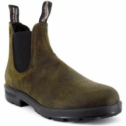 Blundstone 1615 El Side Boot Suede vert BSTBCCAL0418 Couleur Vert