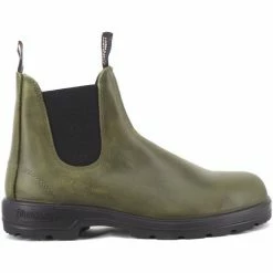 Blundstone 2059 Cuir Vert Fonc Vert Couleur Vert
