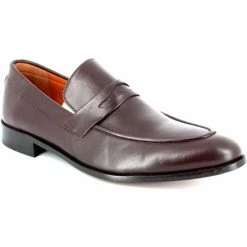 Belym Chaussure Homme Richelieu Cuir Marron Couleur Marron