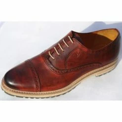 Belym Chaussure Homme Derby Cuir Marron Couleur Marron