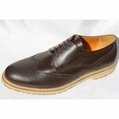 Belym Chaussure Homme Derby Cuir Marron Couleur Marron
