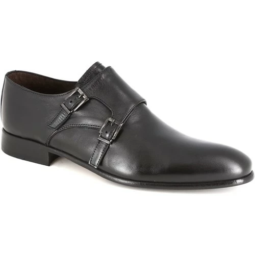 Belym Richelieu Homme Ville En Cuir Noir 996 Couleur Noir