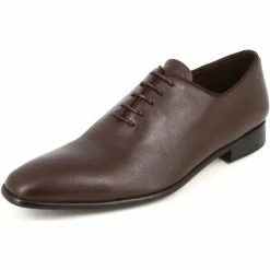 Belym Chaussure Homme de Ville en Cuir Marron 076 Couleur Marron