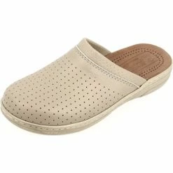 Belym Sabot Médical femme en cuir véritable Beige 416 Couleur list: Beige|Beige