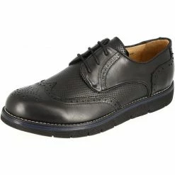 Belym Chaussure homme Derby en cuir Noir 0098 Couleur list: Noir|Noir