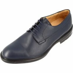 Belym Chaussures homme derby en cuir bleu marine 2726 Couleur list: Bleu|Bleu