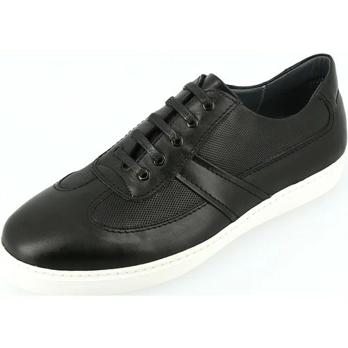 Belym Chaussure homme détente sneaker en cuir noir 02 Couleur list: Noir|Noir