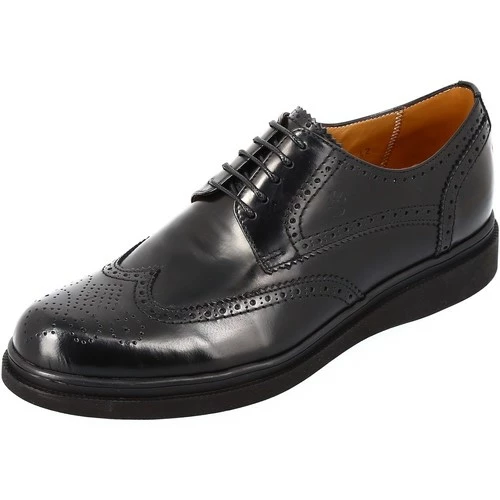Belym Chaussure Homme derby en cuir verni Noir 614 Couleur list: Noir|Noir