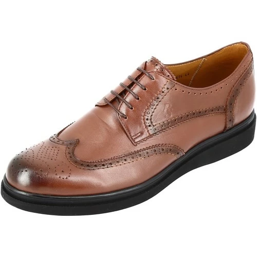 Belym Chaussure homme derby en cuir Cognac 614 Couleur list: Marron|Marron