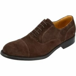 Belym Chaussure Homme Derby et Richelieu Marron en cuir daim 201 Couleur list: Marron|Marron