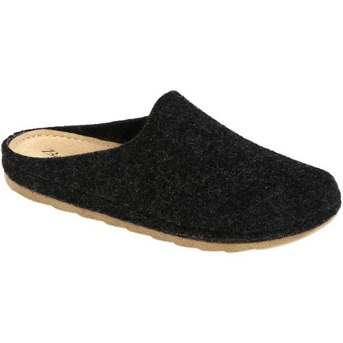 Belym Sabot pantoufle femme en laine Noir 265 Couleur list: Noir|Noir