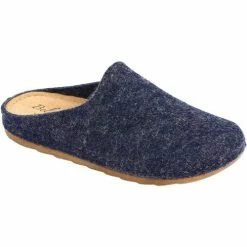 Belym Sabot Pantoufle femme en laine bleu 265 Couleur list: Bleu|Bleu