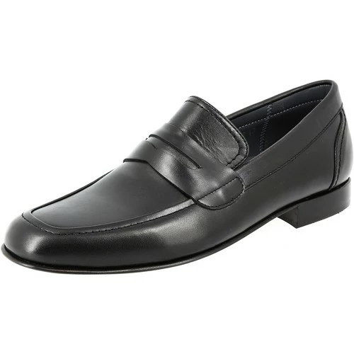 Belym Chaussures Homme Richelieu de ville en cuir noir 675 Couleur list: Noir|Noir