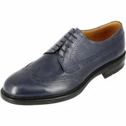 Belym Chaussure homme Derby en cuir Bleu marine 360 Couleur list: Bleu|Bleu