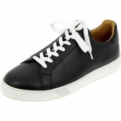 Belym Chaussure Sneaker Homme en cuir noir 030 Couleur list: Noir|Noir