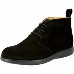 Belym Desert boots Homme en cuir Daim Noir 372 Couleur list: Noir|Noir