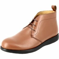 Belym Desert boots Homme en cuir Cognac 372 Couleur list: Marron|Marron