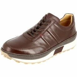 Belym Baskets Homme en cuir véritable Marron 613 Couleur list: Marron|Marron