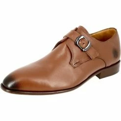 Belym Richelieu Homme de ville en cuir Cognac 806 Couleur list: Marron|Marron