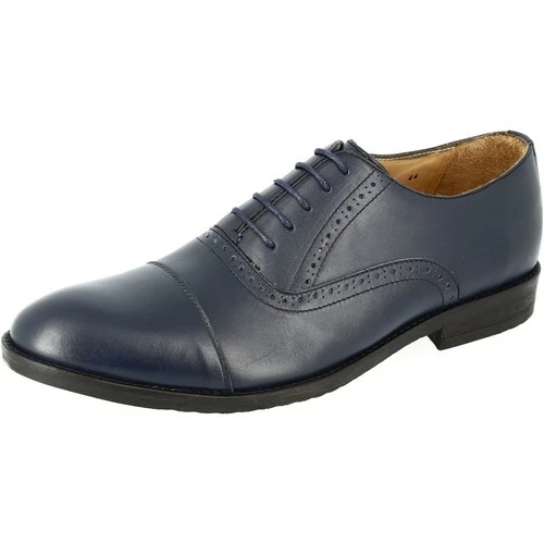 Belym Chaussures Homme de ville en cuir Bleu marine RBM3735 Couleur list: BLEU MARINE|Bleu