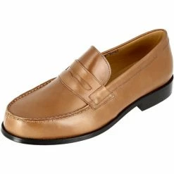 Belym Mocassin Homme Richelieu de ville en cuir Cognac 100 Couleur list: Marron|Marron