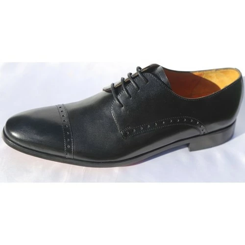 Belym Richelieu Homme Cuir Noir Couleur Noir