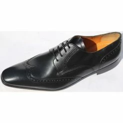 Belym Chaussure Homme Richelieu Cuir Noir Couleur Noir