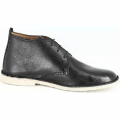 Belym Bottine Chukka Homme En Cuir Noir Couleur Noir
