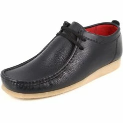 Belym Chaussures Bateaux Hommes En Cuir Noir 800G Couleur Noir
