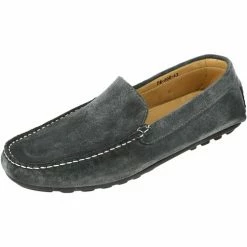 Belym Chaussures Homme Mocassins sport en cuir Gris daim 600 Couleur list: Gris|Gris