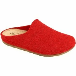 Belym Sabot d'intérieur femme en laine rouge a enfiler 265 Couleur list: Rouge|Rouge