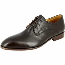 Belym Richelieu Homme de ville en cuir Marron 204 Couleur list: Marron|Marron