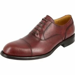 Belym Chaussure Homme Richelieu en cuir Bordeaux 201 Couleur list: BORDEAUX|Rouge